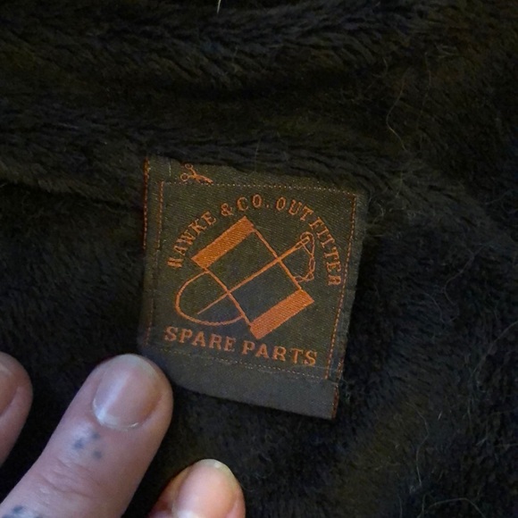 FullyLined Wool Outer Hawk&Co Marbled Knit Sweater - Picture 7 of 7